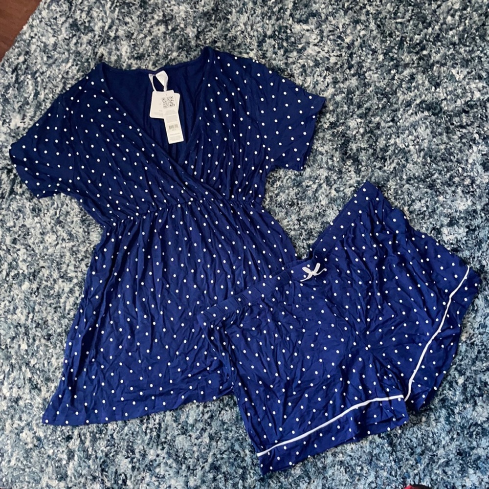 NWT Lamaze nursing pajamas